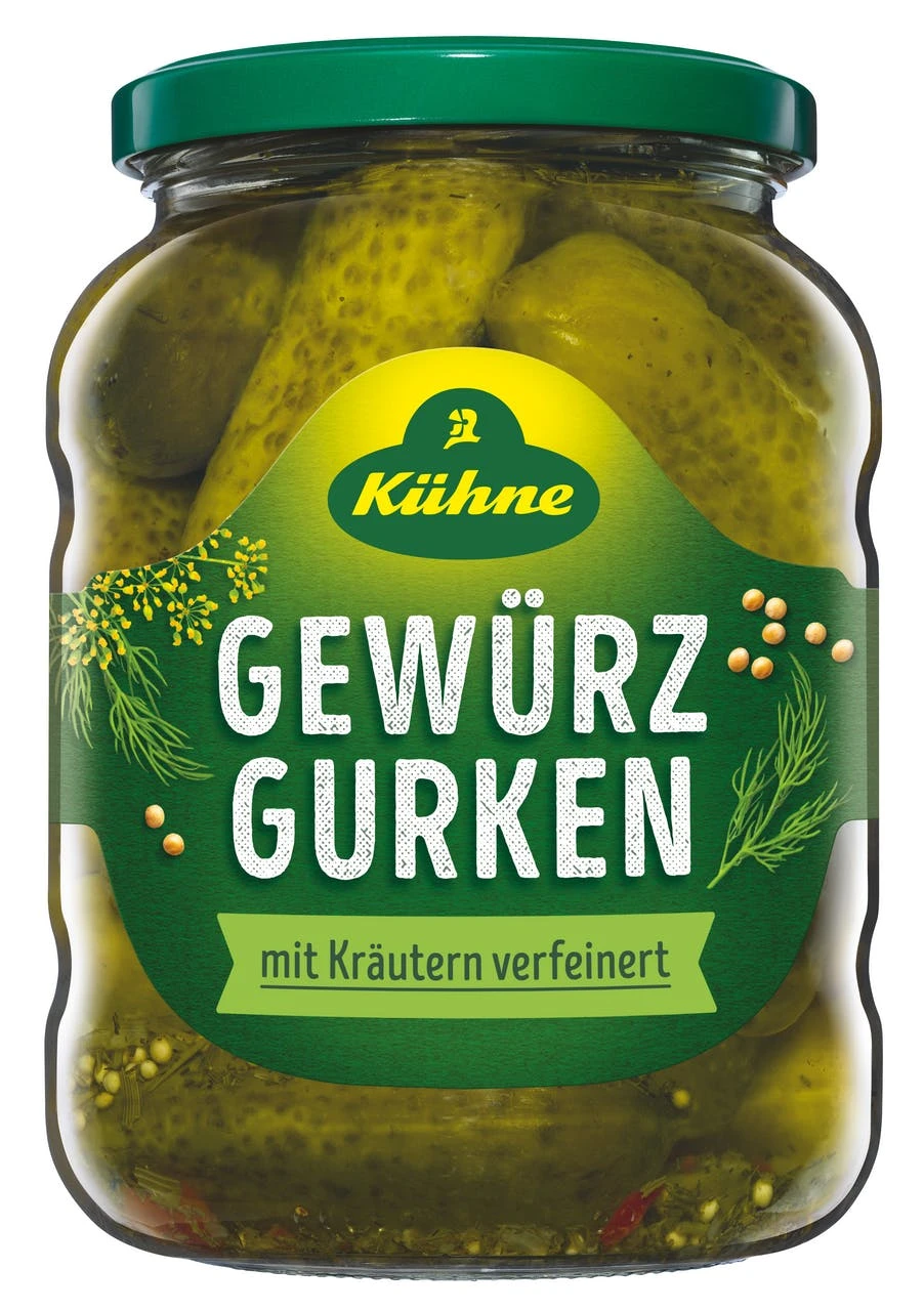 Kühne Gewürzgurken-Auslese (720 Ml)