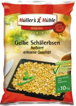Müller´s Mühle Gelbe Schälerbsen Halb (10 Kg)