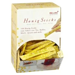 Hellma Honig-Sticks Flüssig 100 Portionen X 8g (800g)