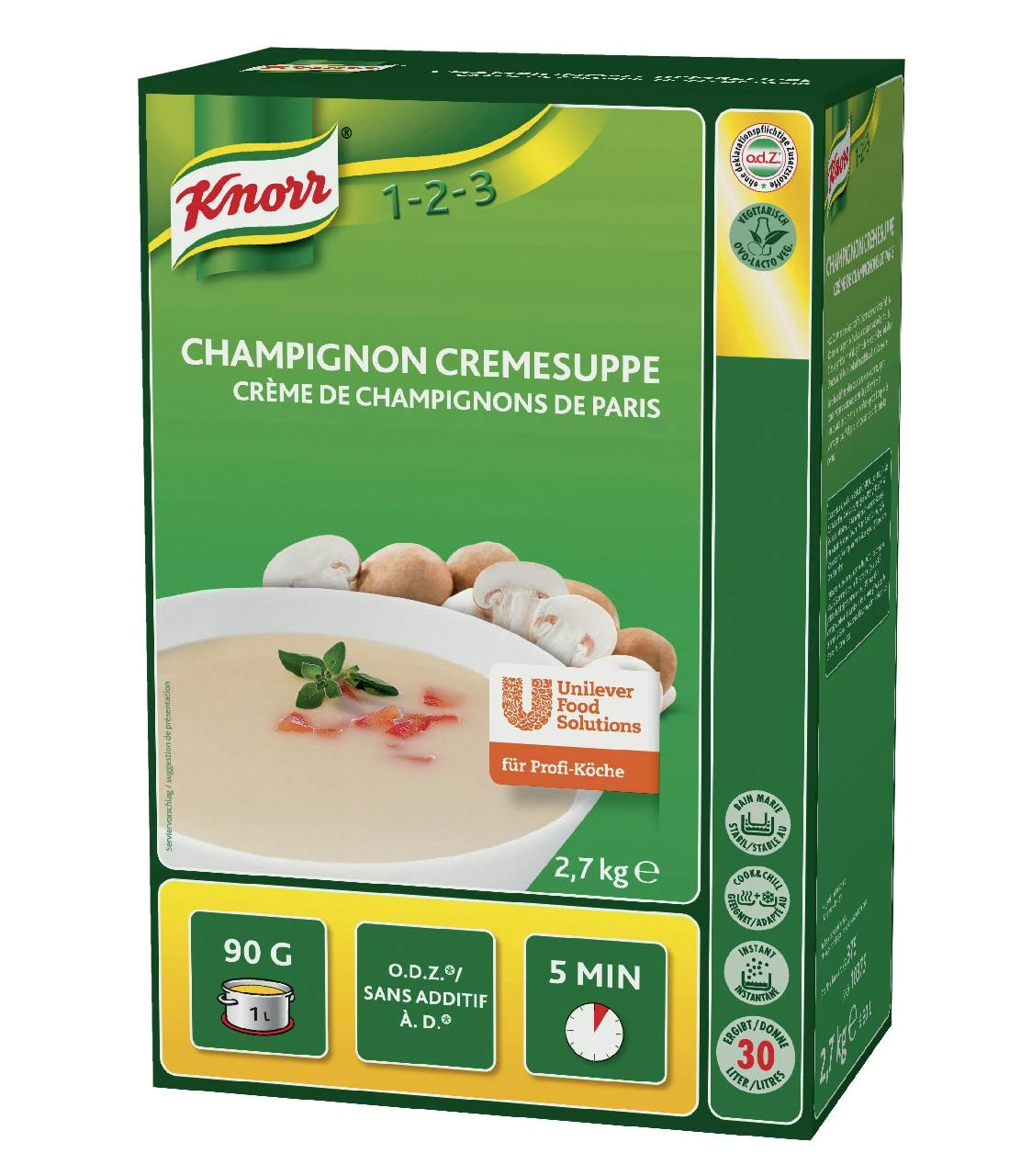 Knorr Waldpilz Cremesuppe (1,5 Kg) – Bild 4