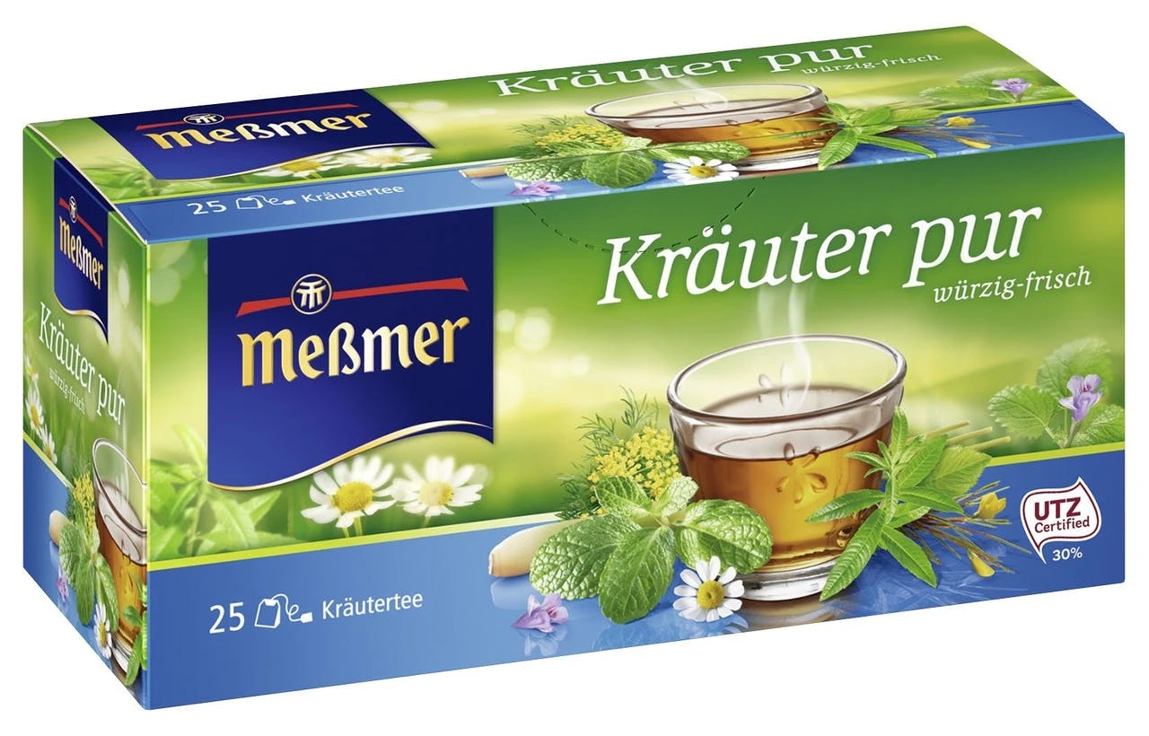 Meßmer Kräutertee Pfefferminze 50 Teebeutel (112 G) - Image 4