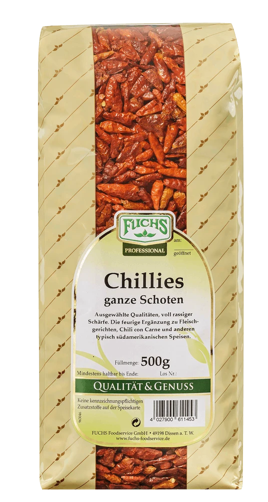 Fuchs Chilis Ganz (500g)