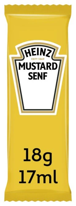 Heinz Senf 100 Portionen X 17ml (1,7 L)