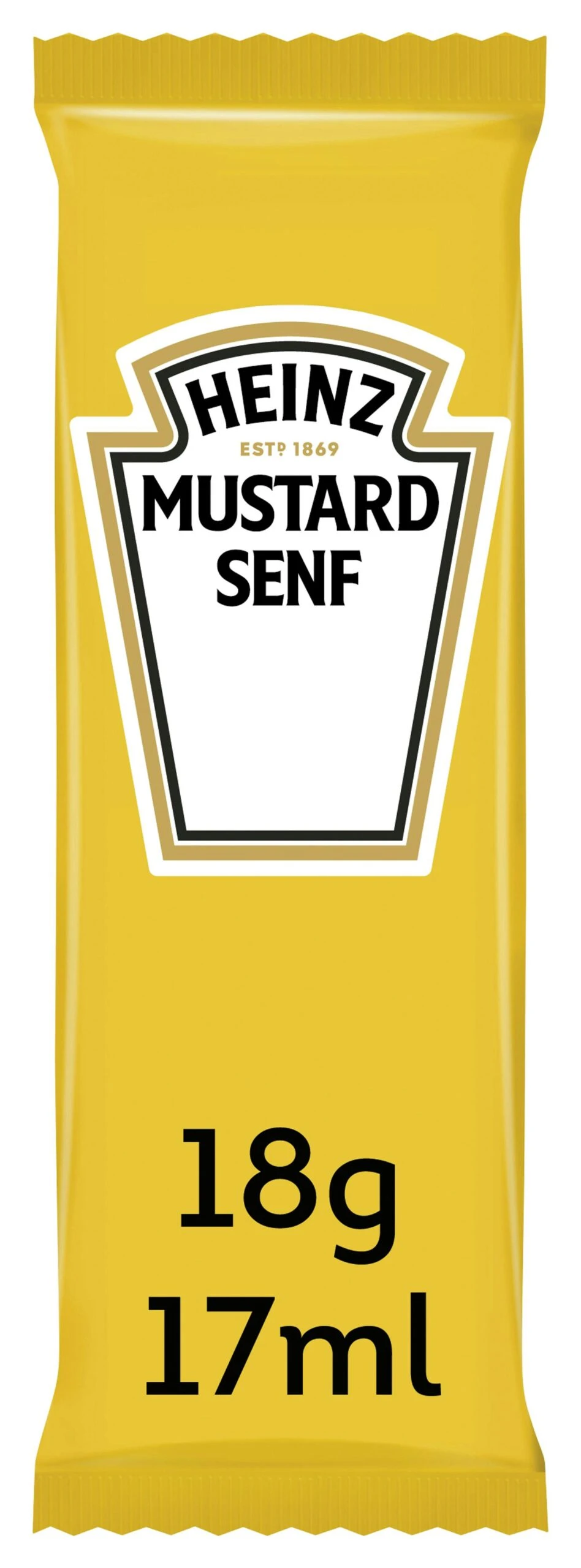 Heinz Senf 100 Portionen X 17ml (1,7 L)