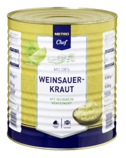 Metro Chef Mildes Weinsauerkraut Mit Weißwein Verfeinert (10,2 L)