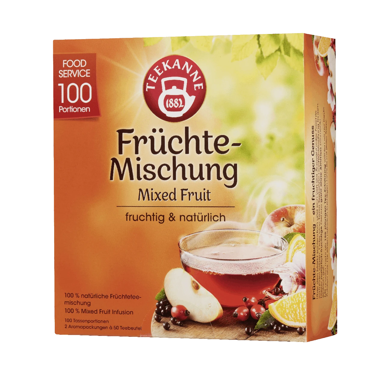 Teekanne Früchtetee Food Service Teeflot Früchte-Genuss 25 Kannenportionen (175 G) - Image 2