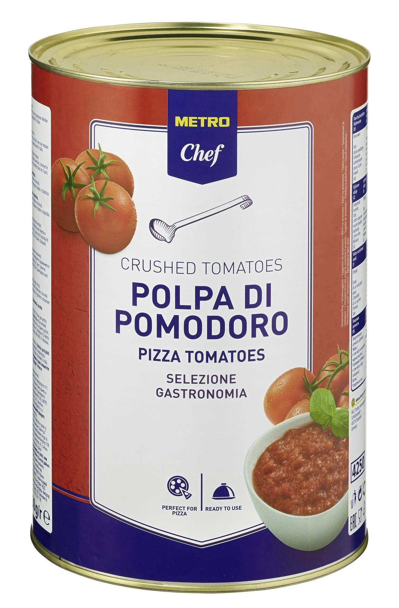 METRO Chef Pizza Sauce Mit Kräutern (2,5 Kg) - Image 3