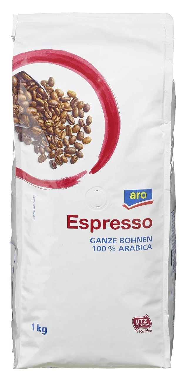 Aro Kaffeebohnen Espresso Robusta Arabica (1 Kg) - Image 3