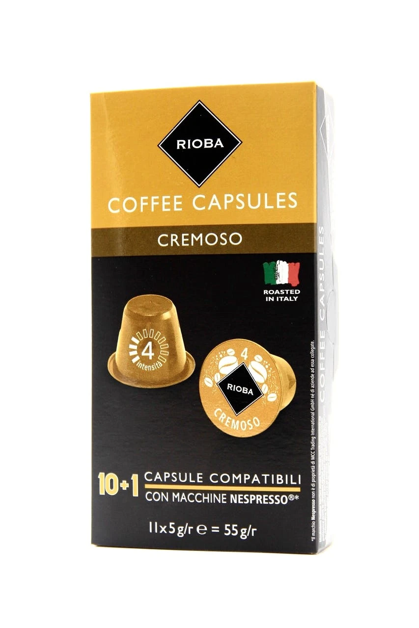 Rioba Kaffeekapseln Dacaffeinato 11 Kapseln (55 G) - Image 3