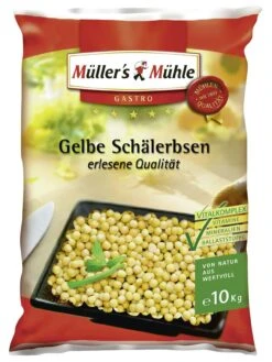 Müller´s Mühle Gelbe Schälerbsen Ganz (10 Kg)