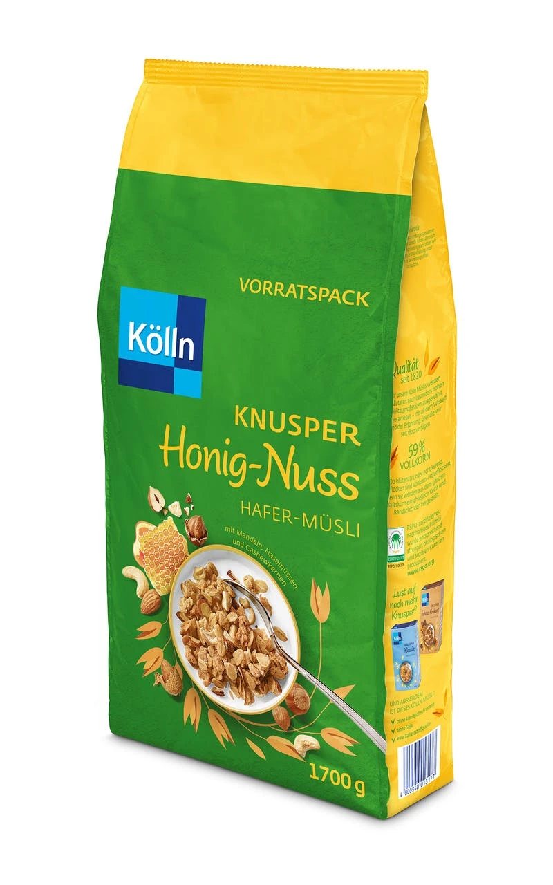 Kölln Müsli Schoko 30 % Weniger Zucker (2kg) - Image 6