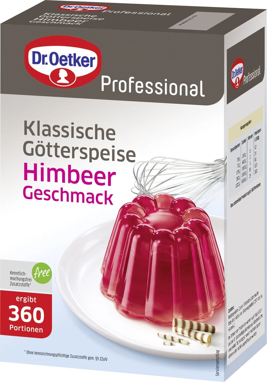 Dr. Oetker Professional Götterspeise Kirsch (1 Kg) - Image 2