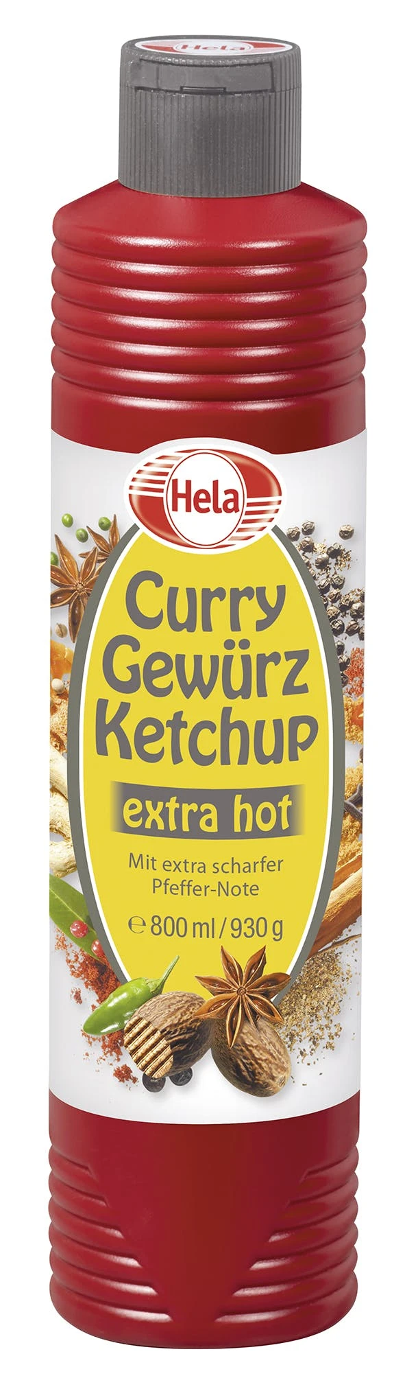 Hela Curry Gewürzketchup Scharf (800 Ml) - Image 2