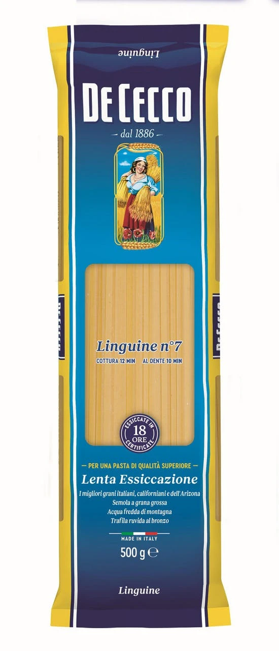 De Cecco Linguine No. 7 Bandnudeln (500 G)