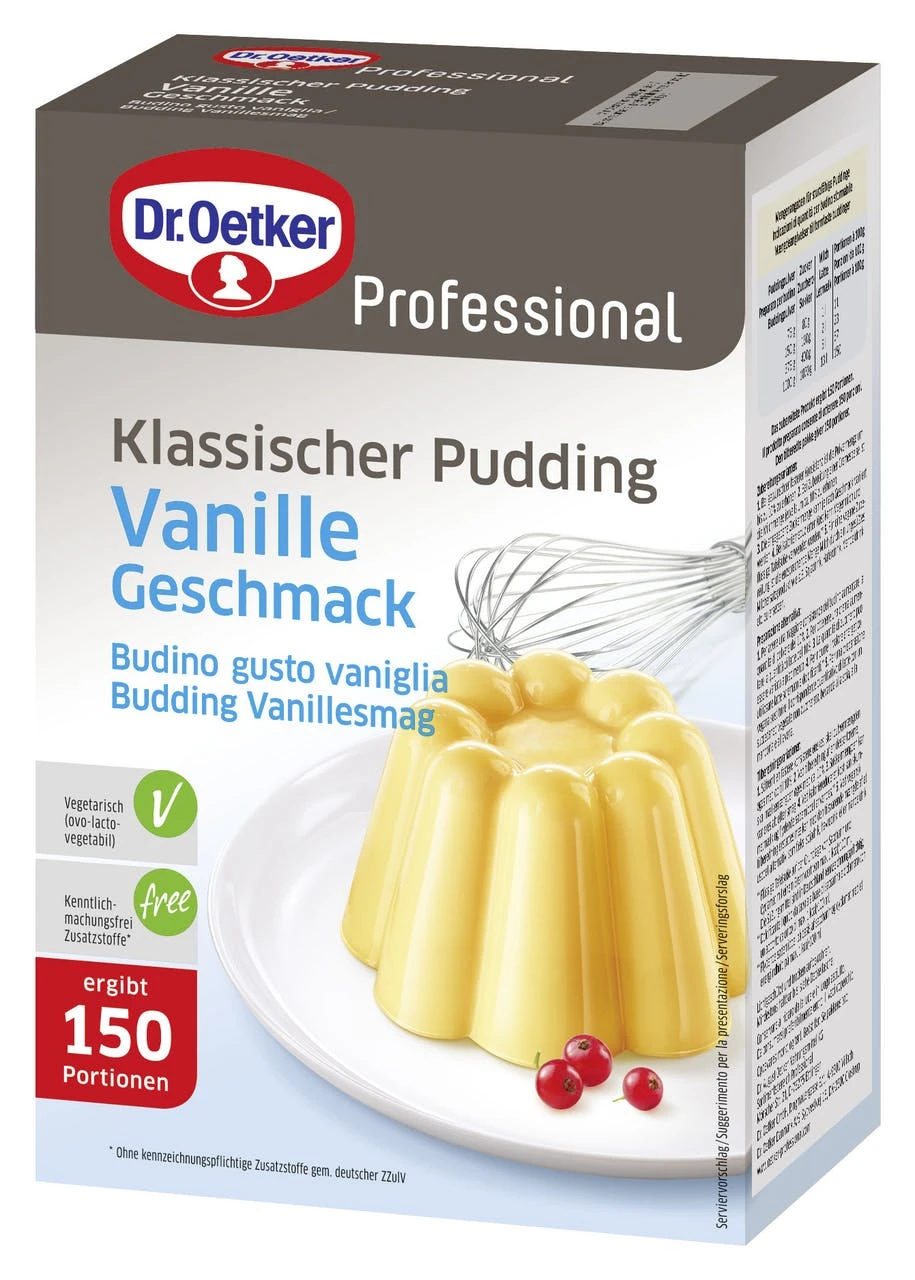 Dr. Oetker Professional Dessertpulver Götterspeise Waldmeister (1 Kg) - Image 3