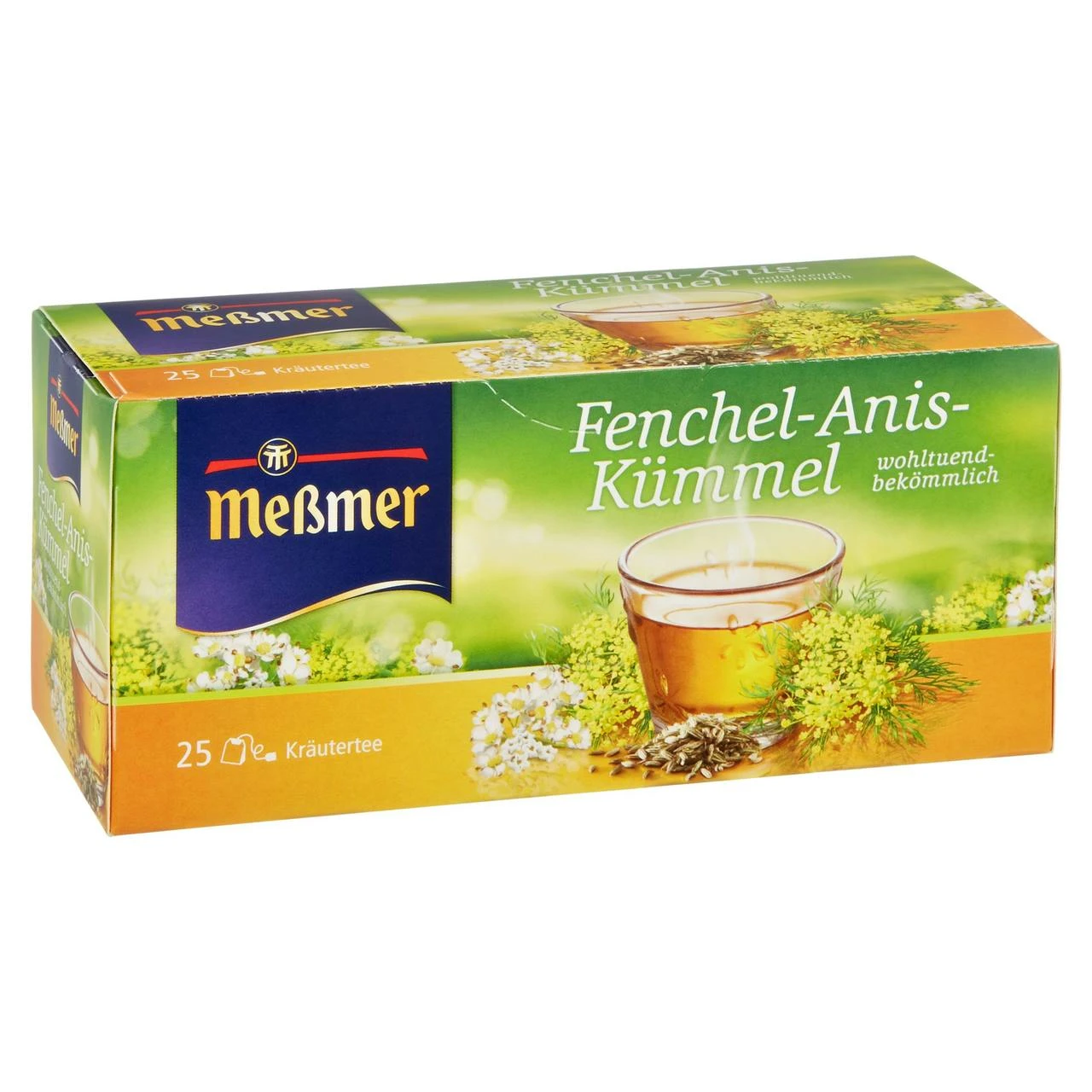 Meßmer Kräutertee Fenchel 25 Teebeutel (75 G) – Bild 2