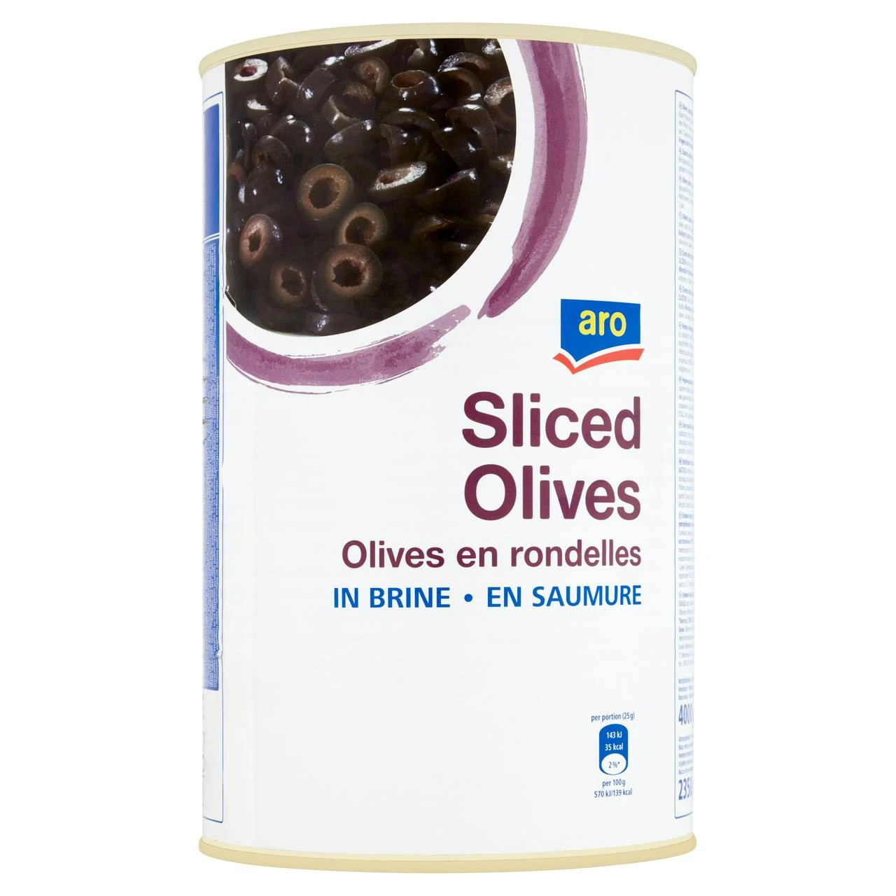 Aro Oliven Geschwärzt Ohne Stein (4,25 L) - Image 3