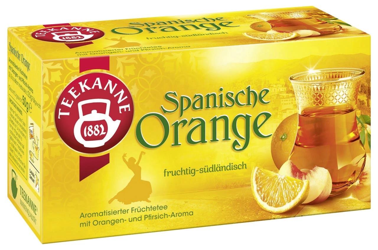Teekanne Früchtetee Spanische Orange 20 Teebeutel (50 G) - Image 6