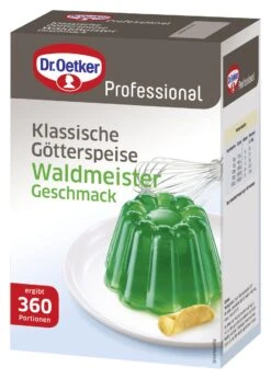 Dr. Oetker Professional Dessertpulver Götterspeise Waldmeister (1 Kg)