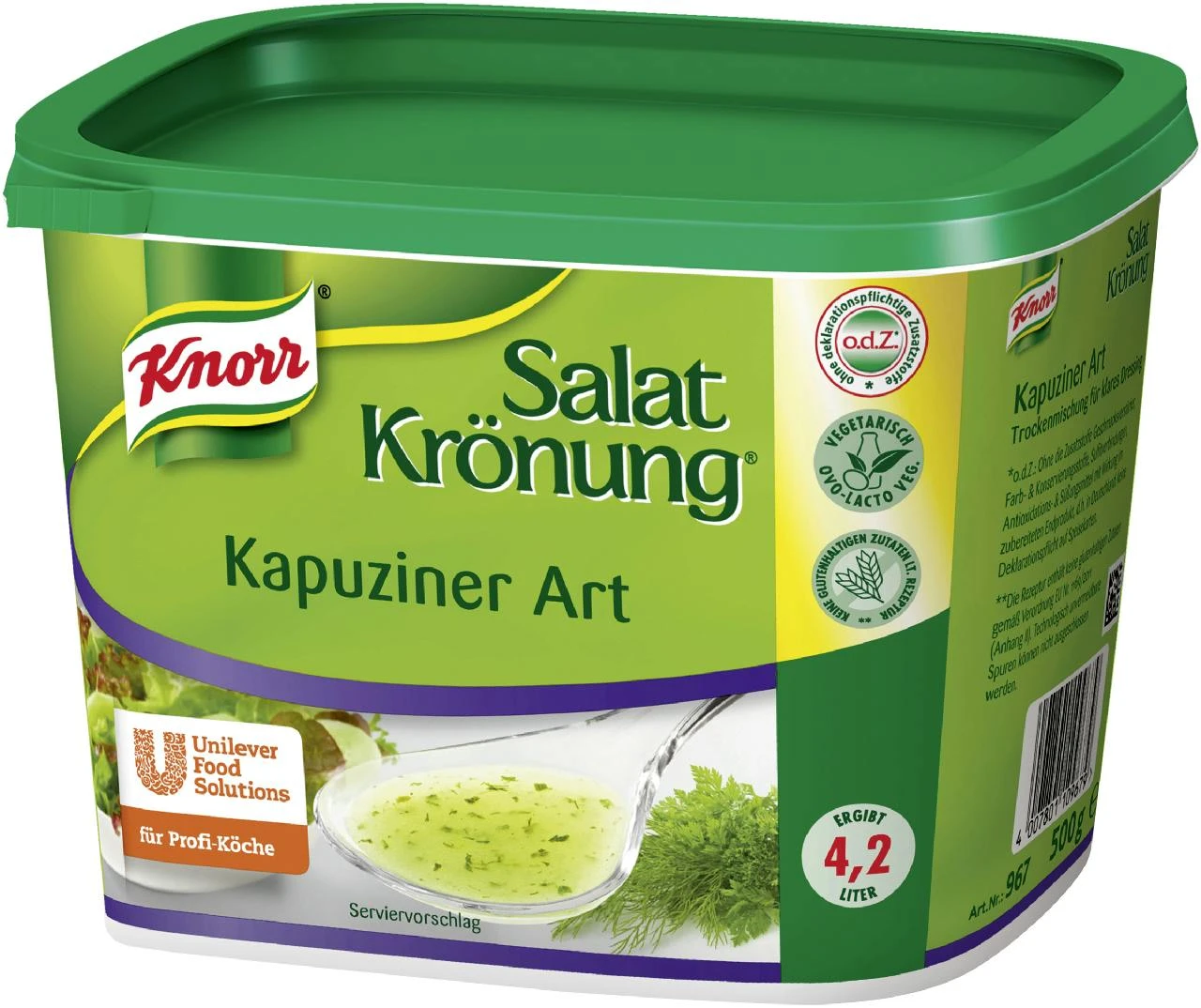 Knorr Salatdressing Salat Krönung Italienische Art (500 G) - Image 2