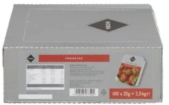 RIOBA Konfitüre Extra Erdbeere 100 Portionen X 25 G (2,5 Kg)