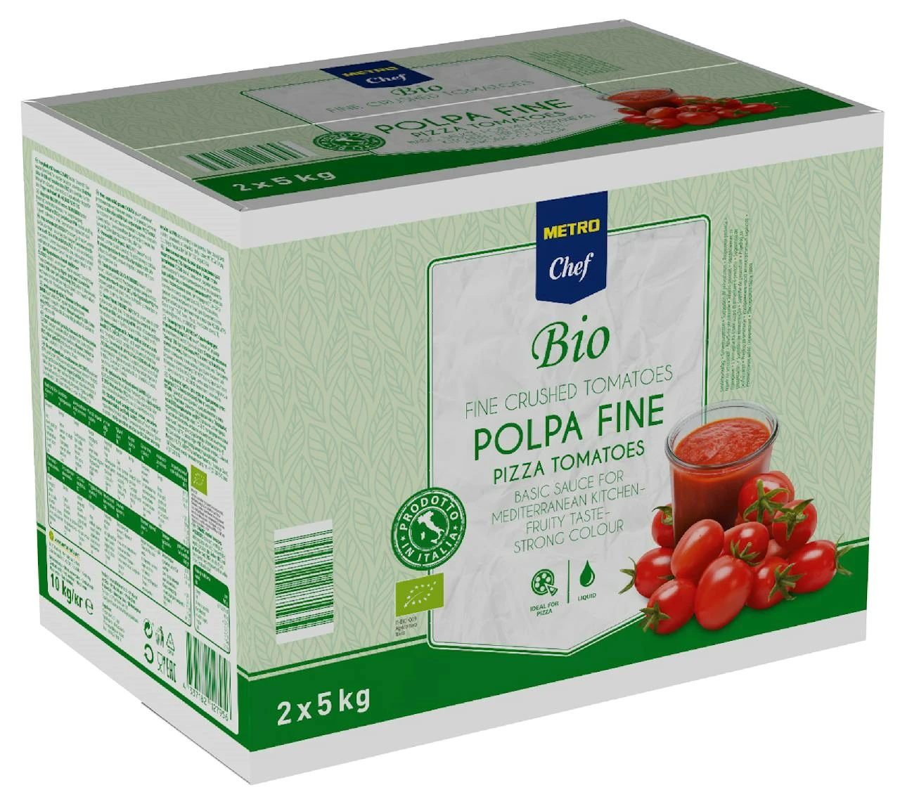 Metro Chef Bio Polpa Fine (2 X 5 Kg)