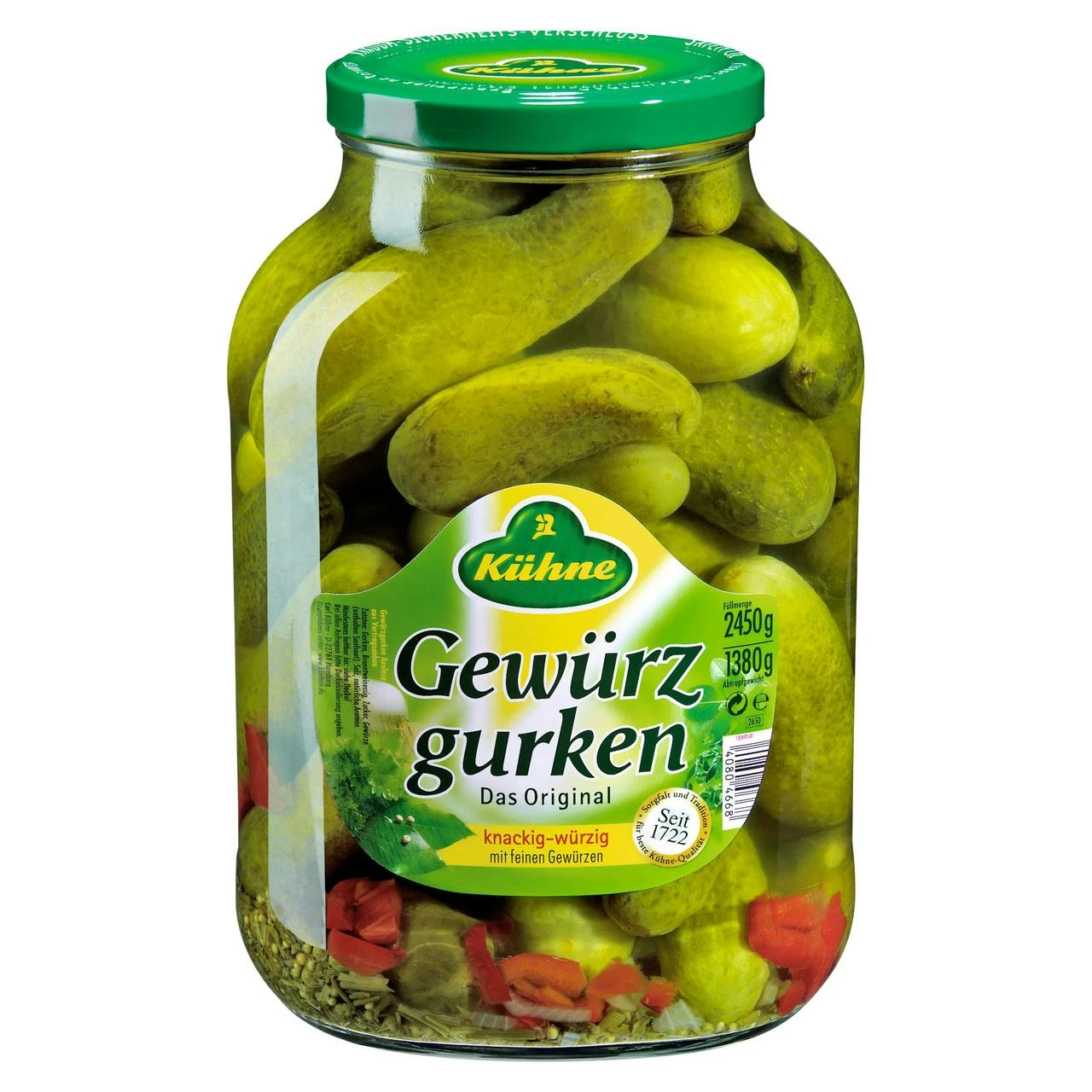 Kühne Gewürzgurken-Auslese (720 Ml) - Image 2