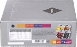 RIOBA Konfitüre Extra Sortiment 100 Portionen X 25 G (2,5 Kg)