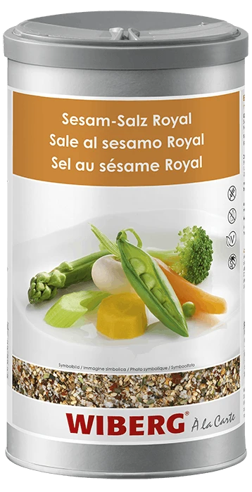 WIBERG Sesam-Salz Royal Mit Meersalz Und Nori Alge (1200 Ml)