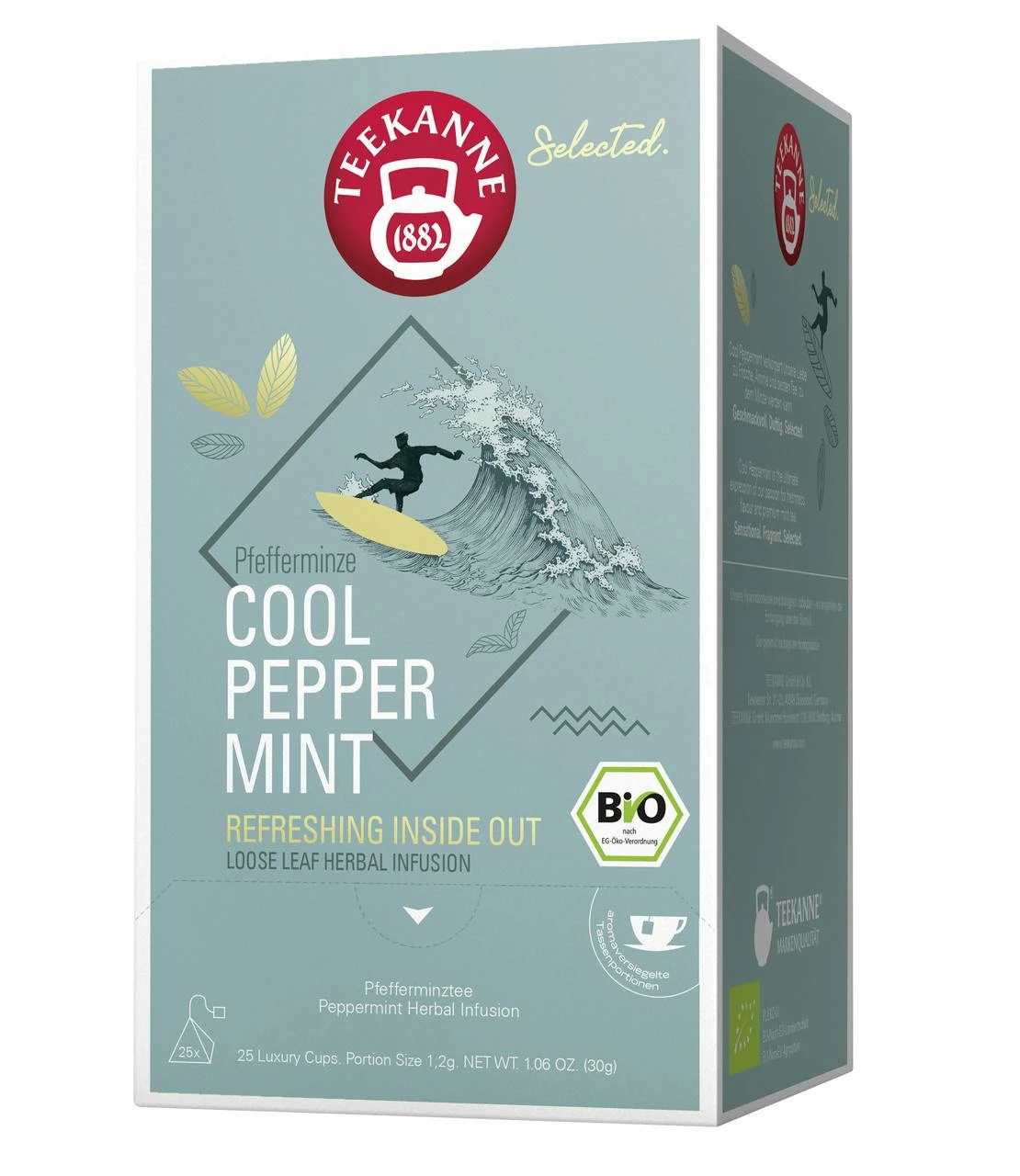 Meßmer Kräutertee Pfefferminze 50 Teebeutel (112 G) - Image 7