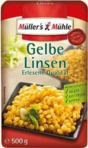 Müllers Mühle Gelbe Linsen (1 Kg)