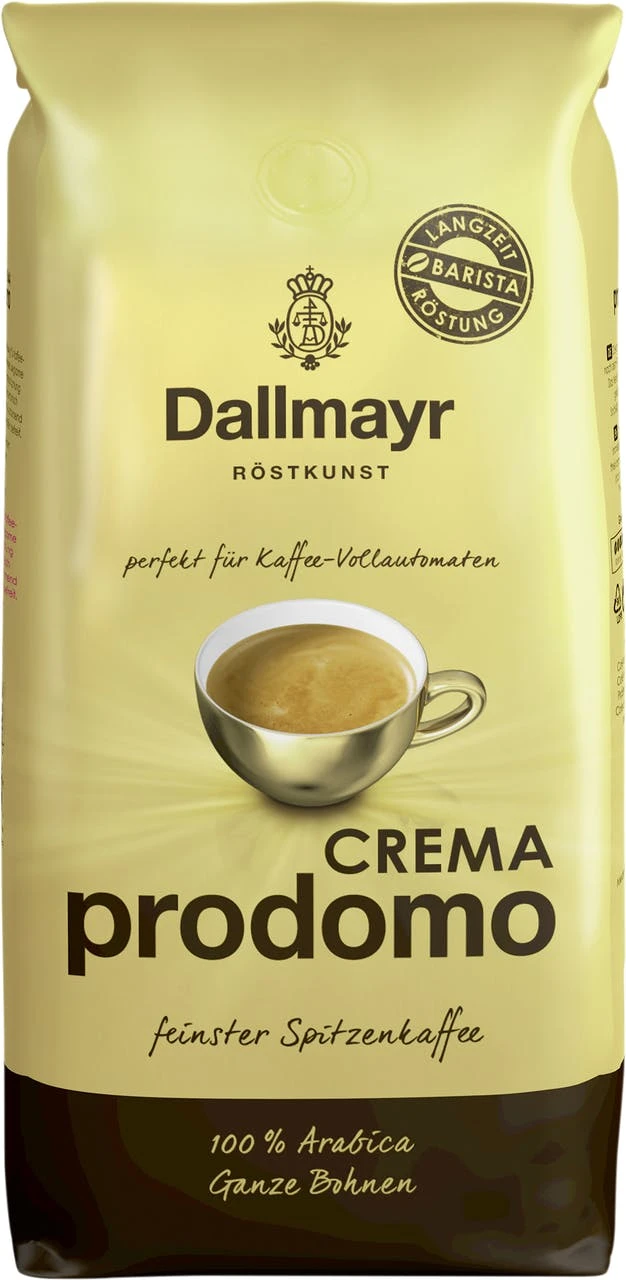 Dallmayr Crema Prodomo Ganze Bohnen (1 Kg)