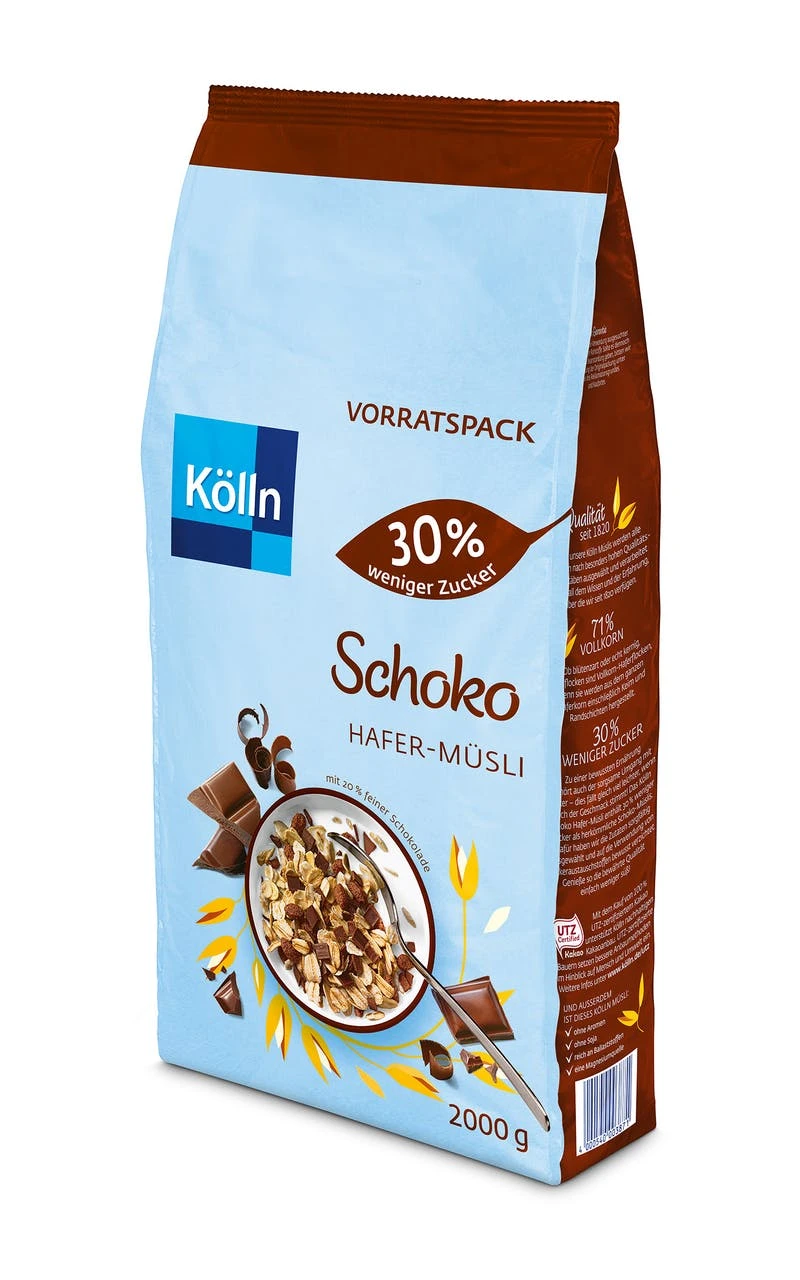 Kölln Müsli Schoko 30 % Weniger Zucker (2kg)