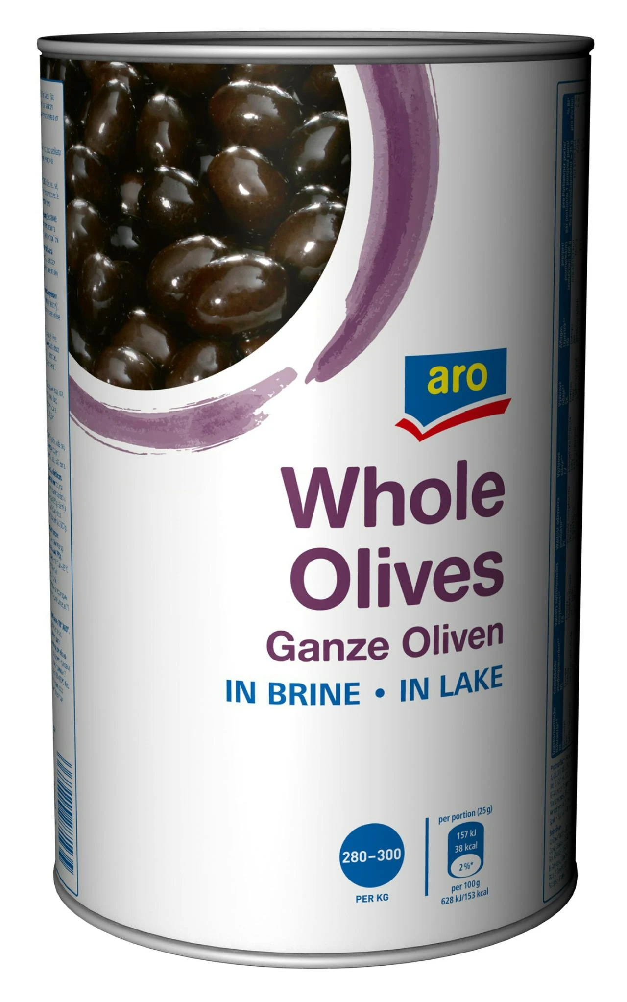 Aro Oliven Geschwärzt Ohne Stein (4,25 L) - Image 2