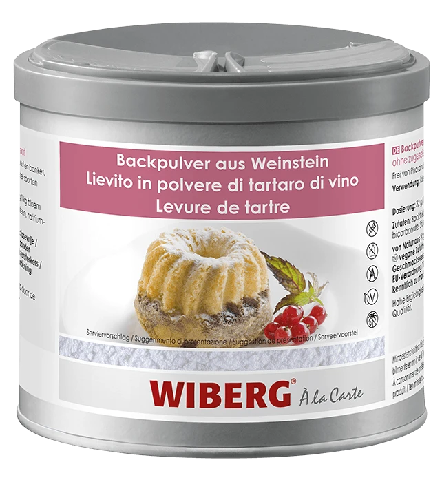 WIBERG Backpulver Aus Weinstein Ohne Zugesetztes Phosphat (470 Ml) – Bild 4