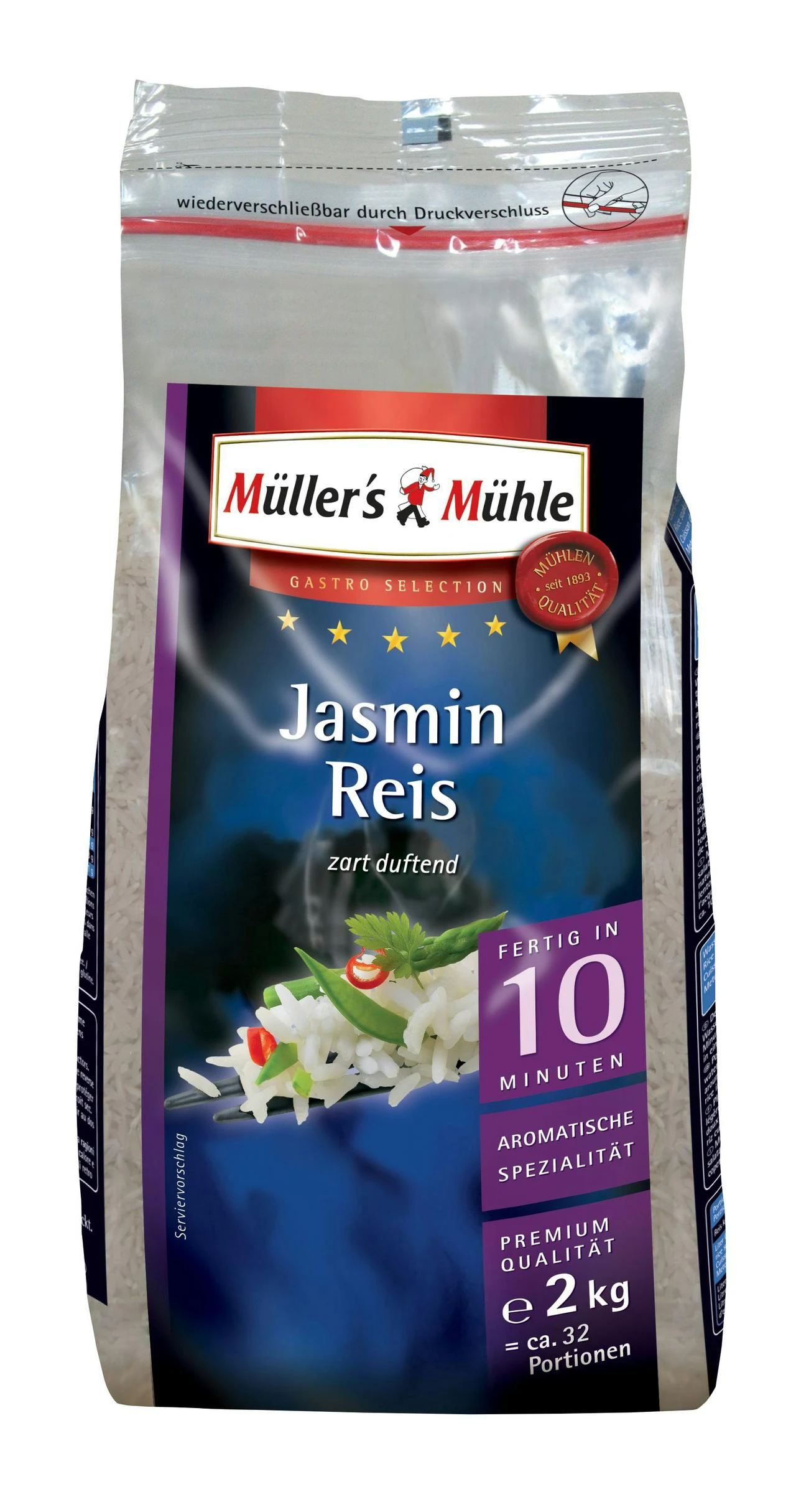 ORIENT GOURMET Jasminreis, 100 % Langkorn (5 Kg) - Image 7