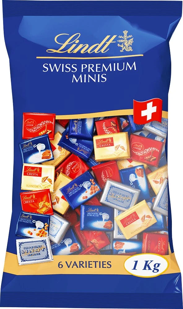 Lindt Napolitains Swiss Premium Mini (1 Kg)