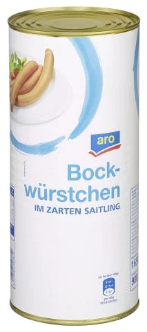 Aro Geflügelwürstchen Im Saitling 6 X Ca. 40 G (250 G) - Image 3