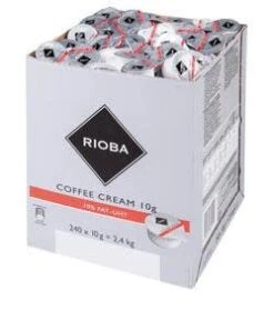 Rioba Kaffeesahne 10% Fett 240 Portionen X 10 G (2,4 Kg)