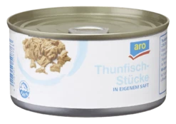 Aro Thunfischstücke In Eigenem Saft Und Aufguss (185 G)