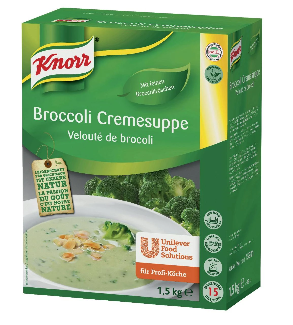 Knorr Waldpilz Cremesuppe (1,5 Kg) – Bild 2