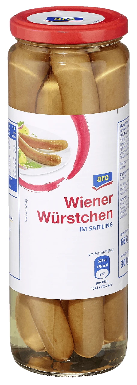 Aro Geflügelwürstchen Im Saitling 6 X Ca. 40 G (250 G) - Image 5