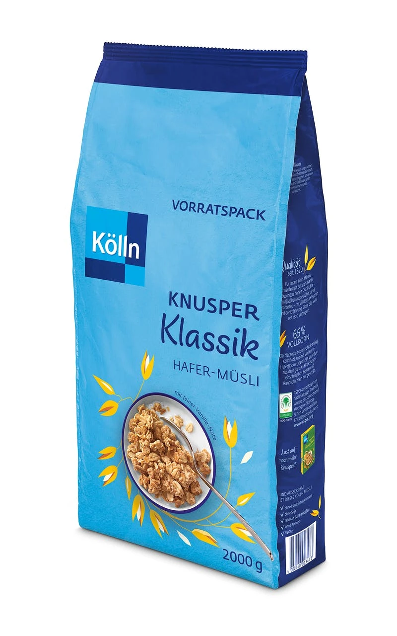 Kölln Müsli Schoko 30 % Weniger Zucker (2kg) - Image 2