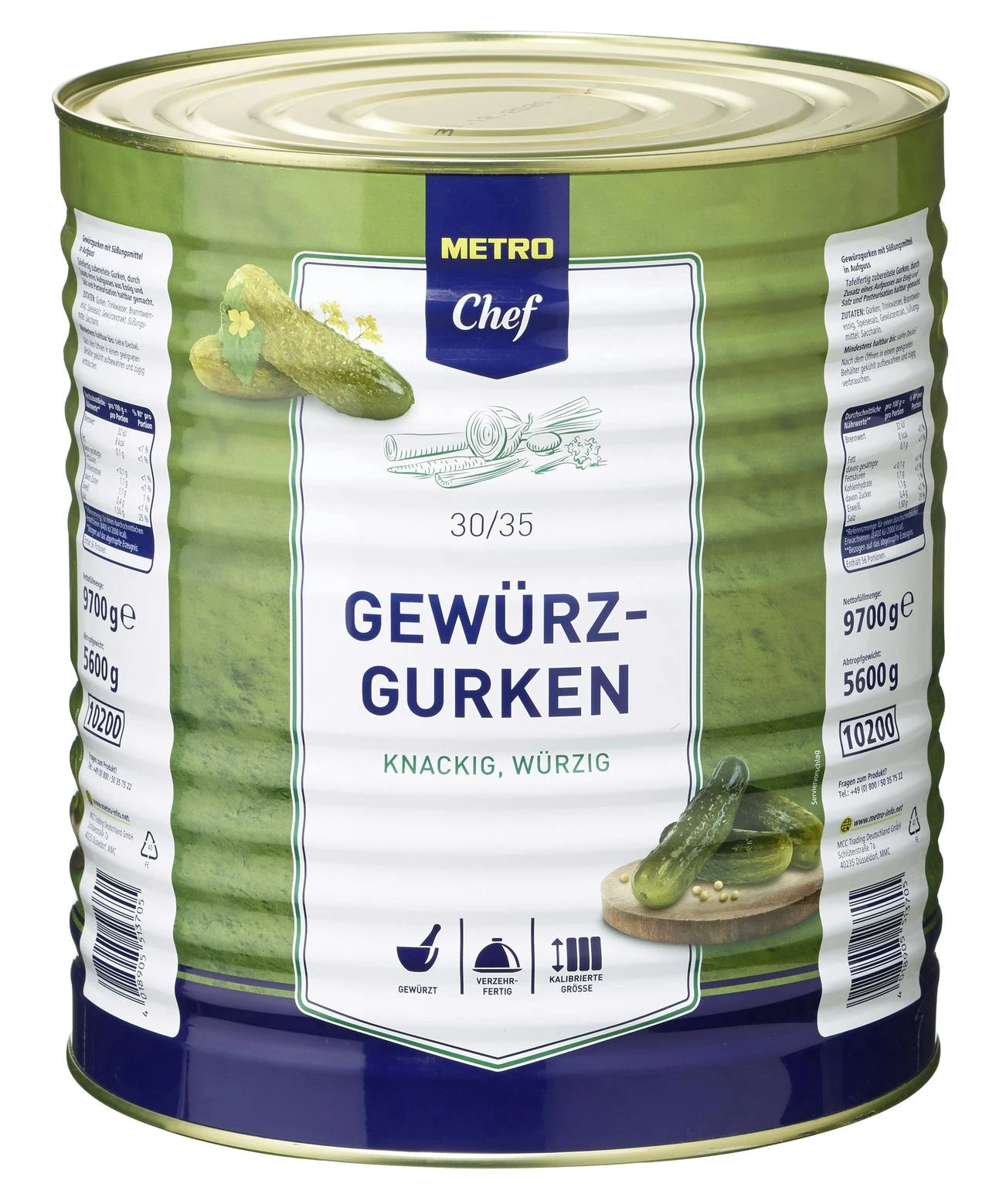 METRO Chef Gurkenwürfel (10,2 L) - Image 5